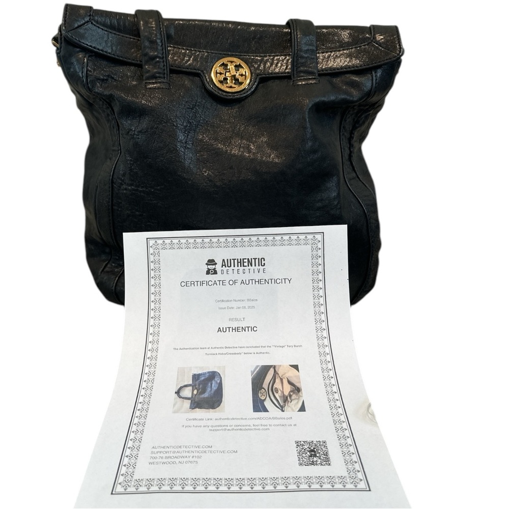 ❌SOLD❌TORY BURCH VINTAGE SLING HOBO BAG - Picture 13 of 15